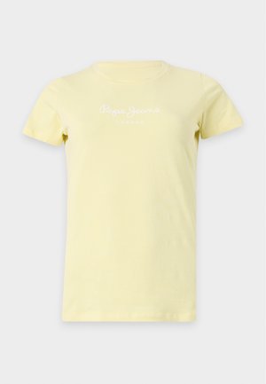 Pepe Jeans, NEW VIRGINIA - Print T-shirt - vanilla beige
