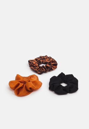 3 PACK - Hair styling accessory - camel/black