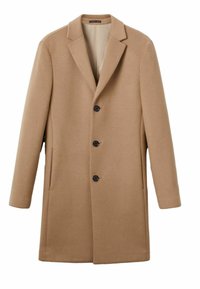 REGULAR FIT GABLE SINGLE BREASTED EPSOM - Klassisk kappa / rock - camel