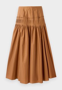 YOKE SOFT - Jupe trapèze - bronze