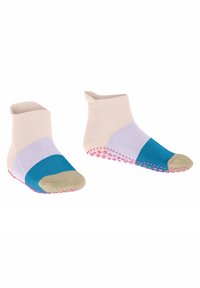 FALKE Colour Block - Chaussettes - peach whip