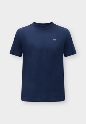 Hollister Co., EMEA EXCLUSIVE CONTRAST MUST HAVE TEE - T-Shirt basic - dark blue