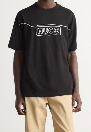 T-shirt print - black