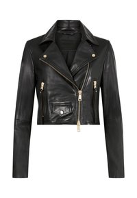 AllSaints ELORA BIKER - Kožená bunda - black