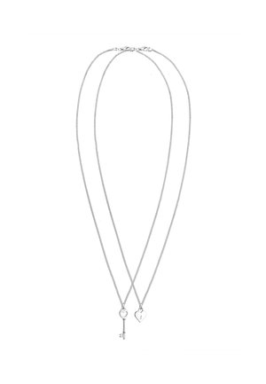 SCHLÜSSEL HERZ  - Necklace - silberfarben