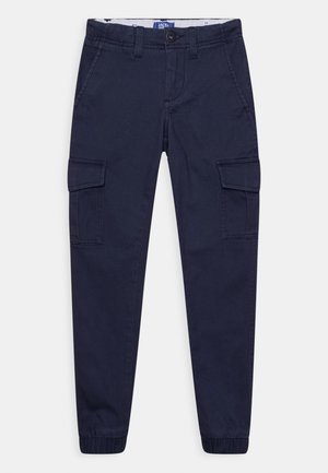 JPSTMARCO JJJOE CUFFED - Cargo trousers - navy blazer