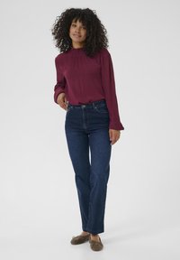 Kaffe MARIS REGULAR FIT  - Jeans straight leg - dark blue denim