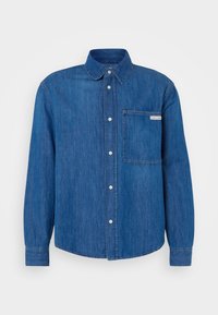 REGULAR LINEAR SHIRT - Shirt - denim medium