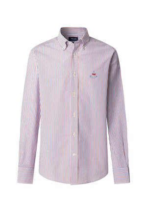Façonnable, FAÇONNABLE SHIRT CLBD BI SEER BGL STP - Camicia - breton red