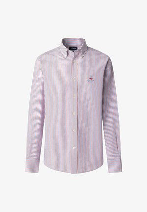 Façonnable, FAÇONNABLE SHIRT CLBD BI SEER BGL STP - Shirt - breton red