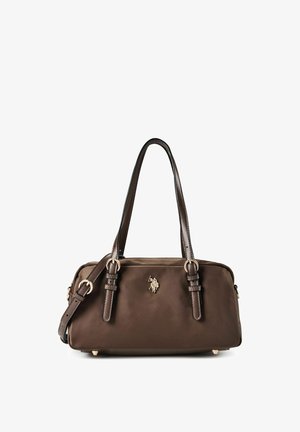 U.S. Polo Assn., HOUSTON SCHULTERTASCHE 30 CM - Handtas - dk brown