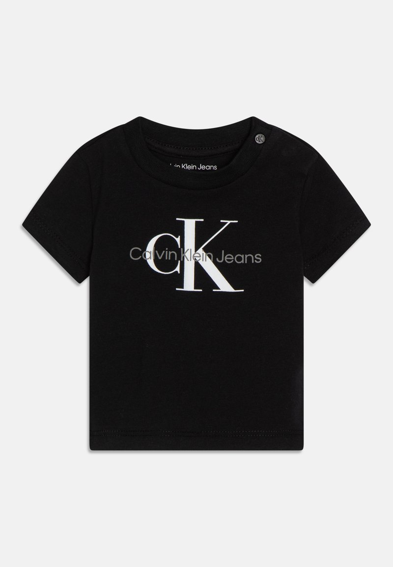 Calvin Klein Jeans - MONOGRAM UNISEX  - T-shirts med print - black, Forstørre