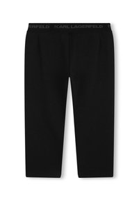 KARL LAGERFELD KIDS PRESSIONNÉ - Pantalon classique - black