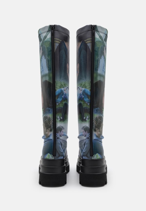 TWILIGHT BEDWARD LONG BOOTS - Platform boots4