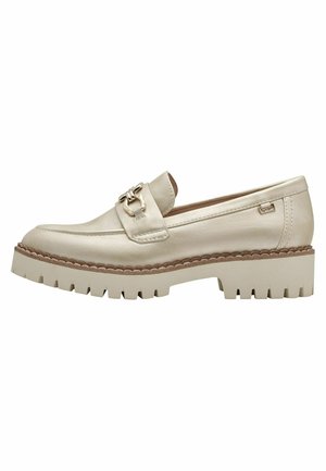 Moccasins - champagne