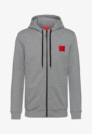 DAPLE - Sweat à capuche zippé - medium grey