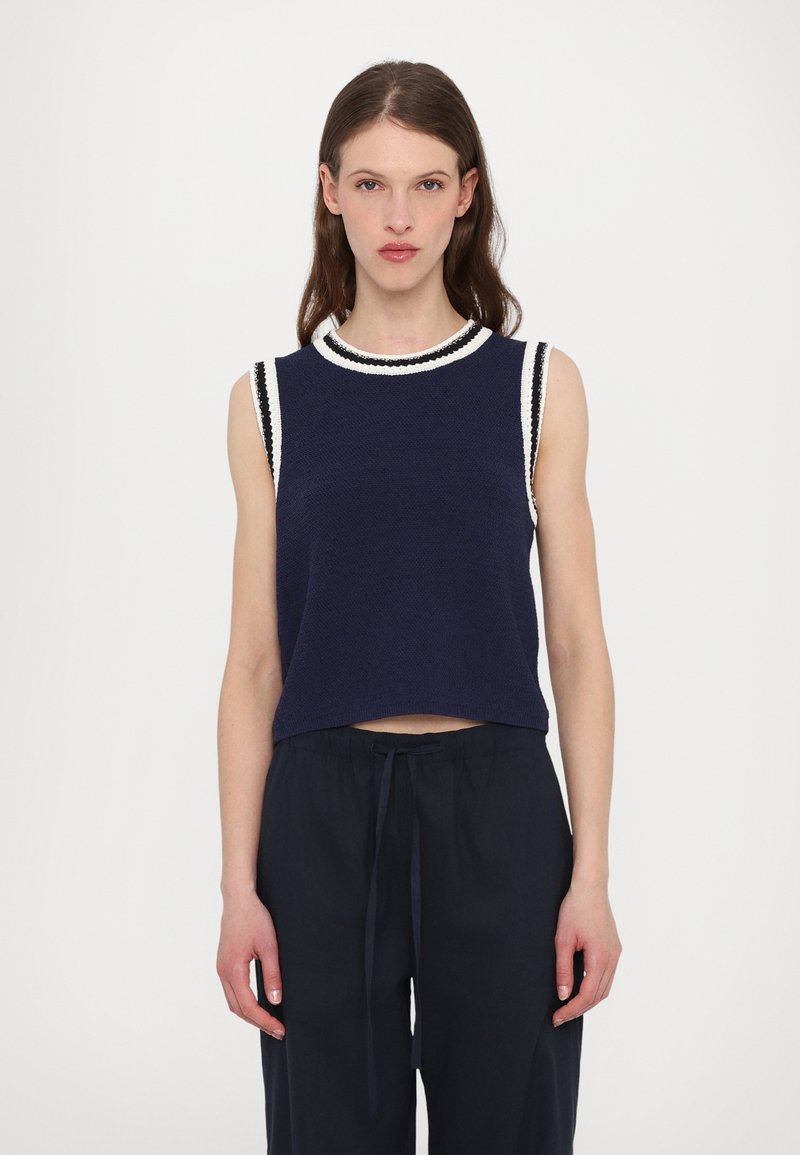 rag & bone - MEGHAN VEST - Topper - navy, Forstørre
