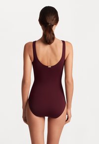 Lauren Ralph Lauren RING OTS UW 1PC - Jednodílné plavky - claret
