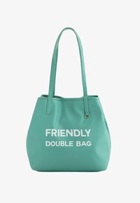 Selected, aquamarine beige