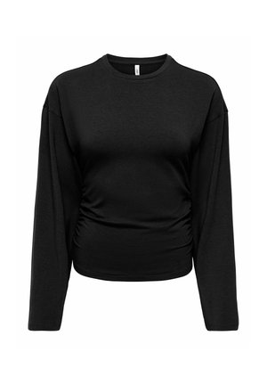 ONLY, TOP ONLMIST TOP - T-shirt à manches longues - black