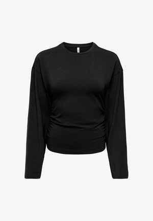 ONLY, TOP ONLMIST TOP - T-shirt à manches longues - black