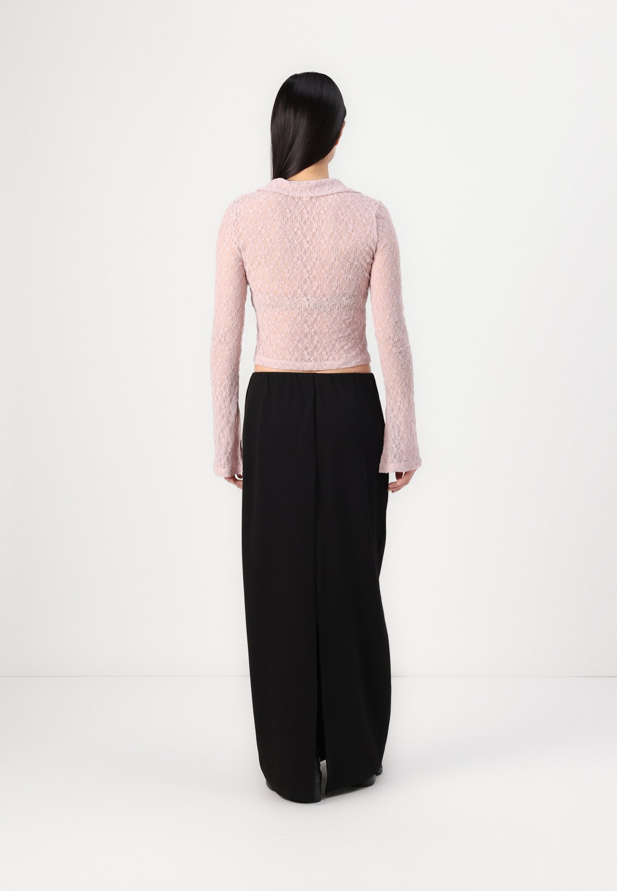 ONLLISA LONG SLIT SKIRT