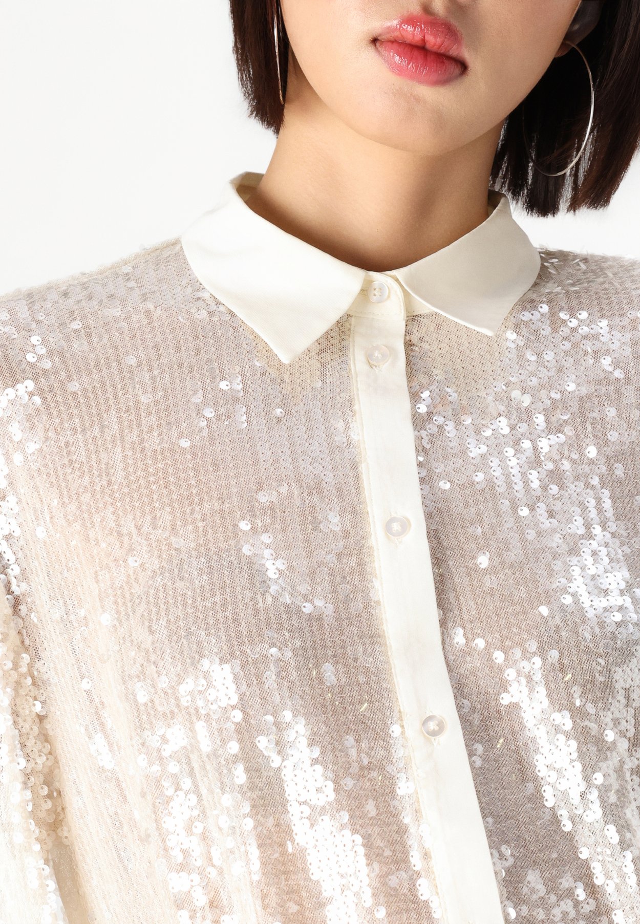 ONLCARIN LOOSE SEQUINS SHIRTS