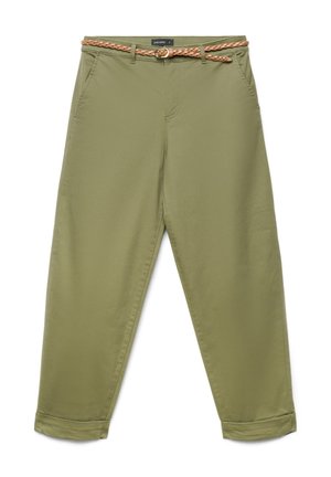Calliope, PANTALONE LUNGO TINTA UNITA - Chino - verde militare scuro