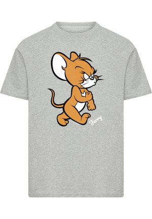 TOM AND JERRY ANGRY MOUSE - Print T-shirt - sport grey