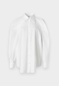 SQUARE SHIRT - Bluza z gumbi - white