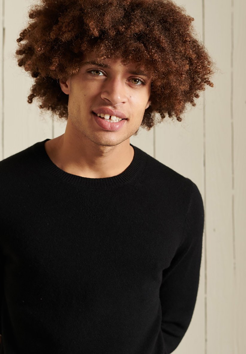 Superdry LIGHTWEIGHT - Jumper - black 