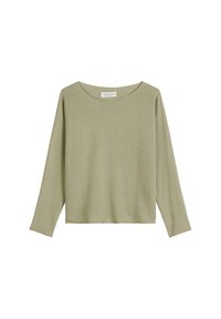LONGSLEEVE BOAT NECK - Strickpullover - smooth sage