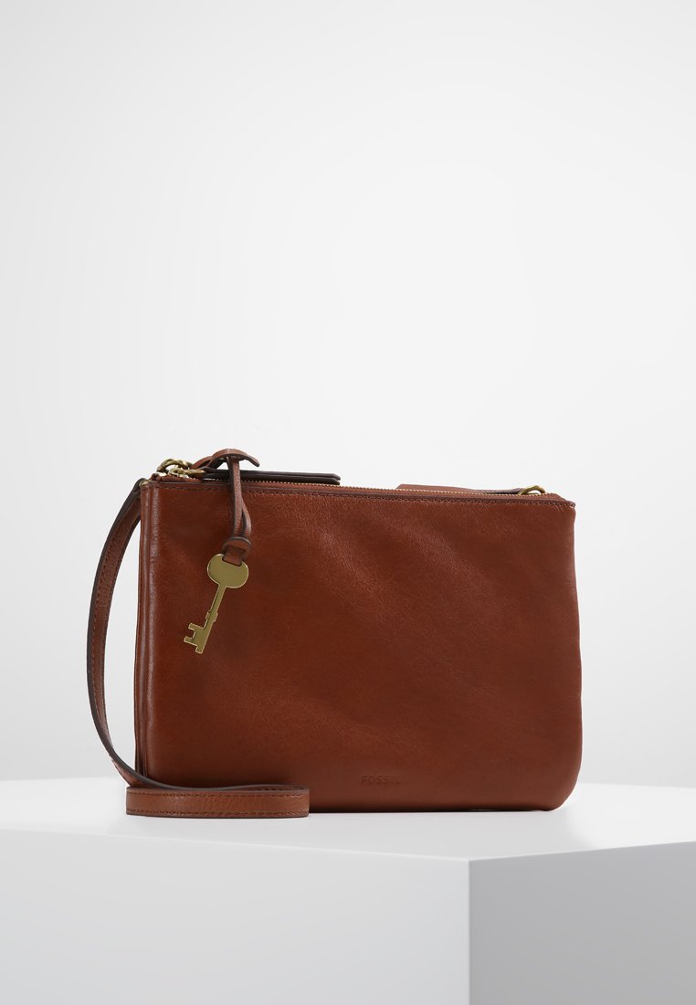 Fossil DEVON Across body bag brown Zalando.de