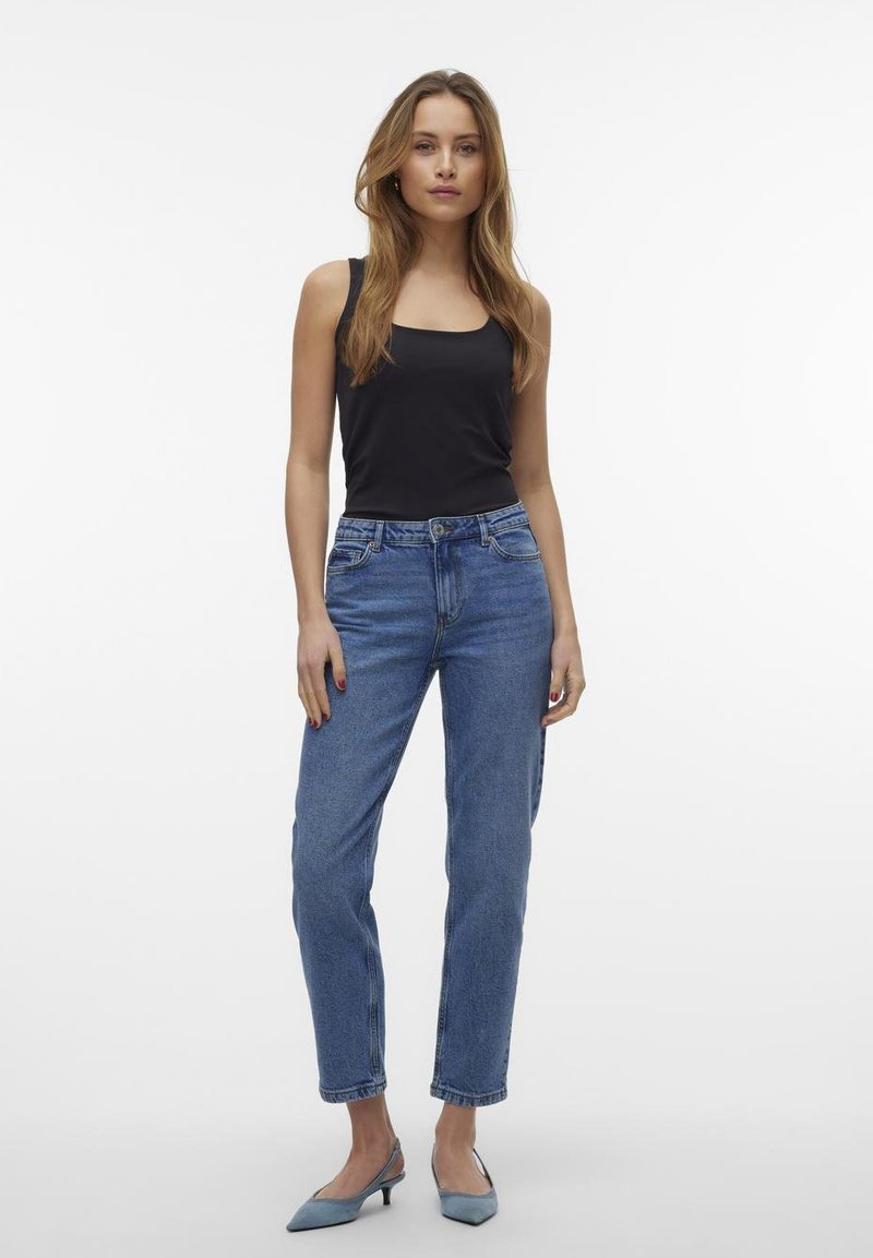 Vero Moda Straight leg jeans blauw denim/bluedenim