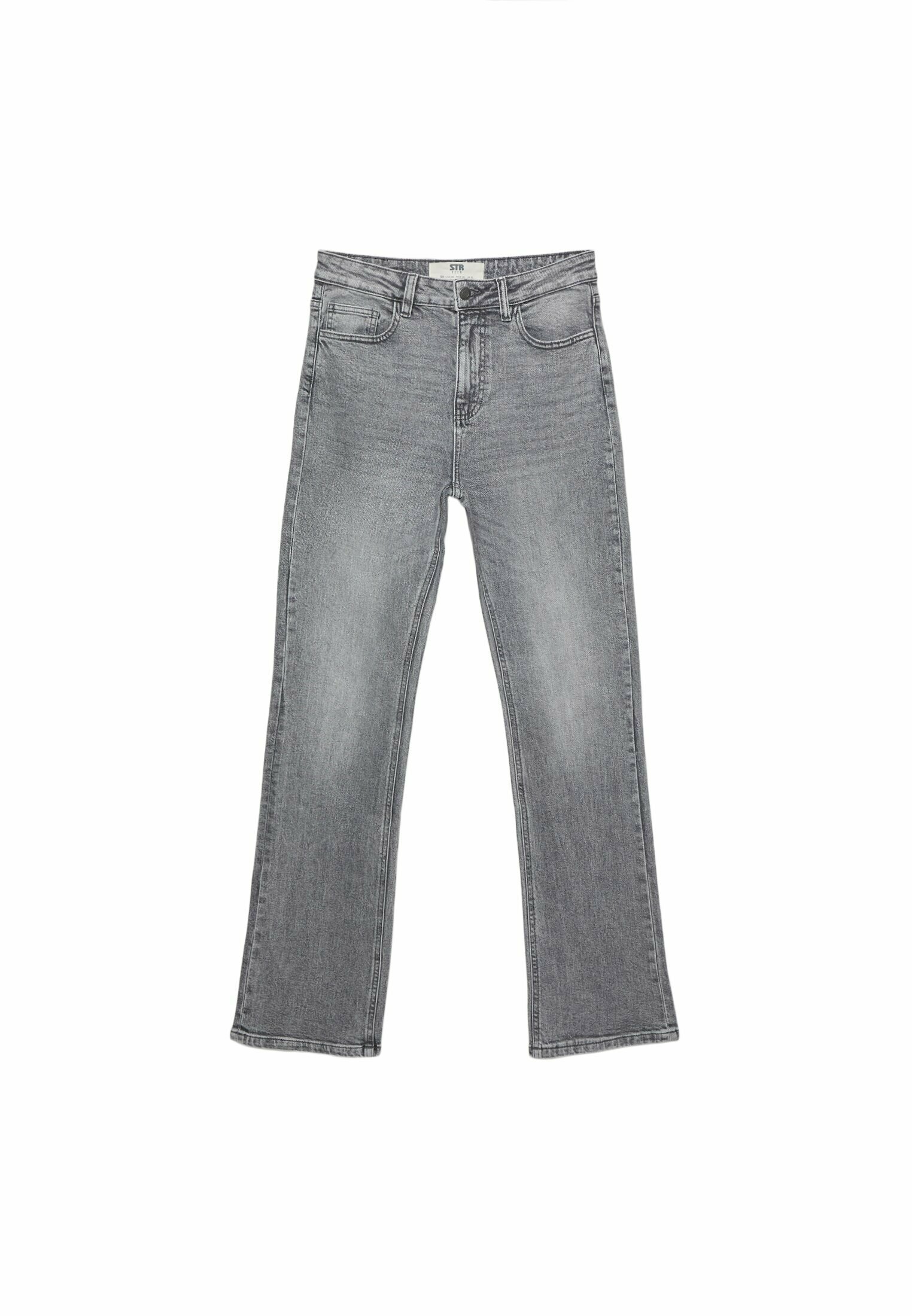 Straight leg jeans