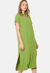 CRINKLED - Blousejurk - green moss