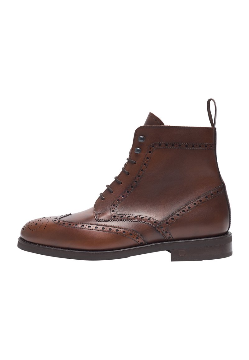 Henry Stevens Stivaletti stringati - mittelbraun