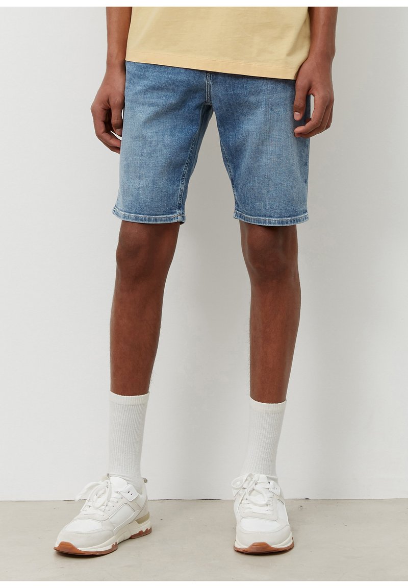 Herren Skinny Fit | Marc O'Polo DENIM MODELL MATS AUS HOCHWERTIGEM BAUM Jeans Shorts multi vintage light cobalt blu/blau - CL171 Herren Skinny Fit | Marc O'Polo DENIM MODELL MATS AUS HOCHWERTIGEM BAUM Jeans Shorts multi vintage light cobalt blu/blau - CL171