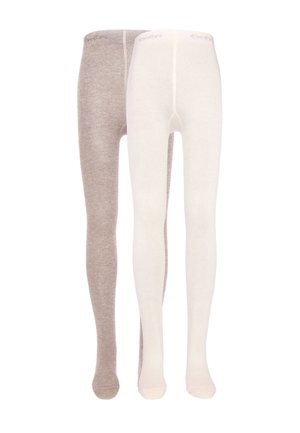 2 PACK - Sukkahousut - off white light brown