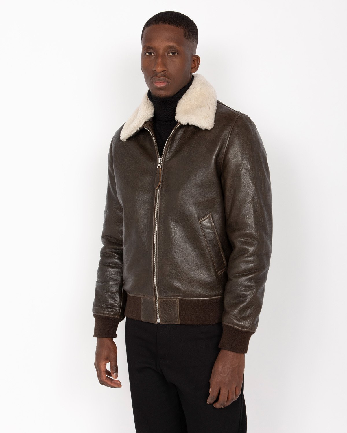 Schott Bomber Jacket - marron/brown - Zalando