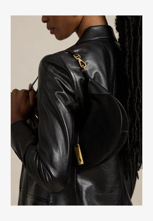 Polo Ralph Lauren, POLO ID SUEDE MINI SHOULDER BAG - Sac à main - black