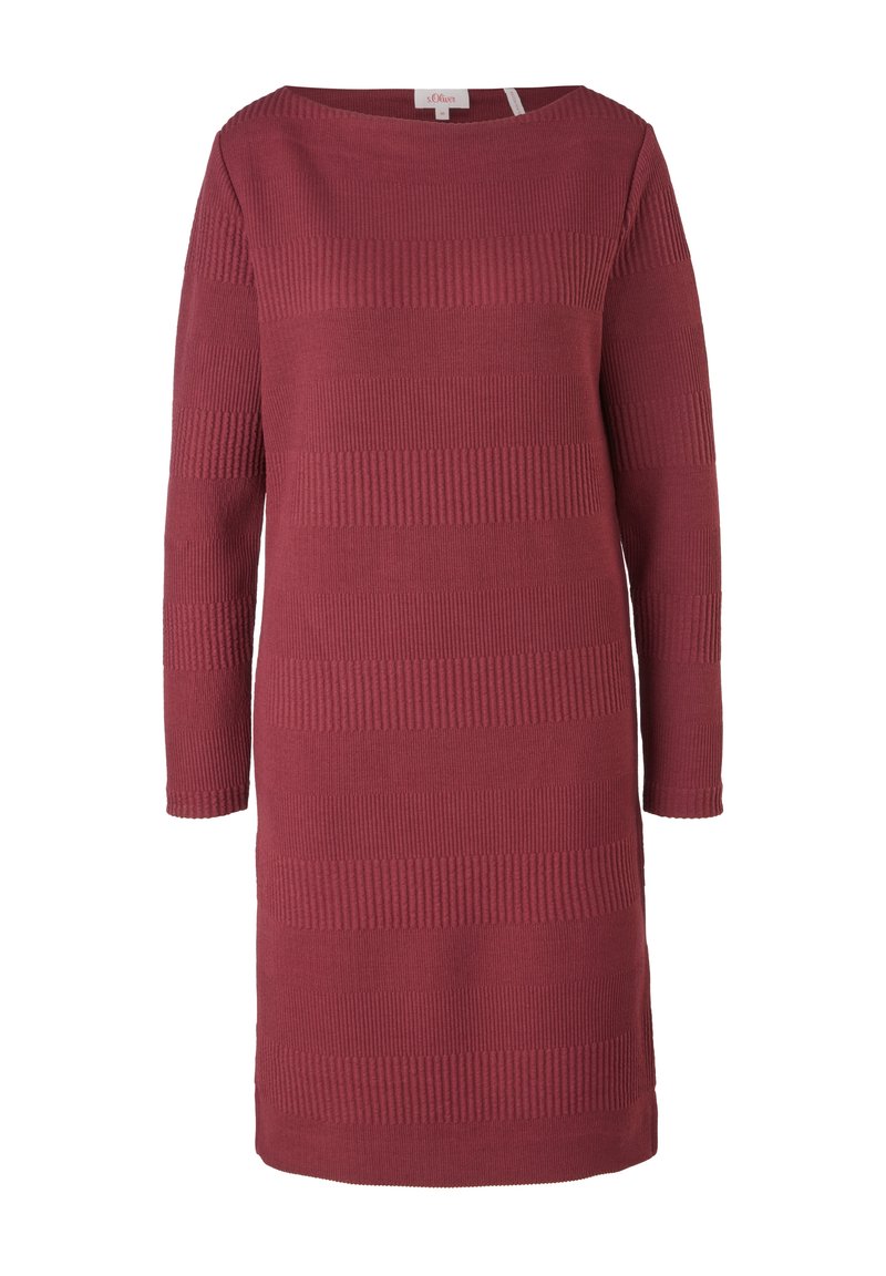 Damen Freizeitkleider | s.Oliver Strickkleid bordeaux - RU85429 Damen Freizeitkleider | s.Oliver Strickkleid bordeaux - RU85429