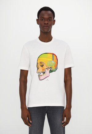 SKULL - T-shirts med print - off white