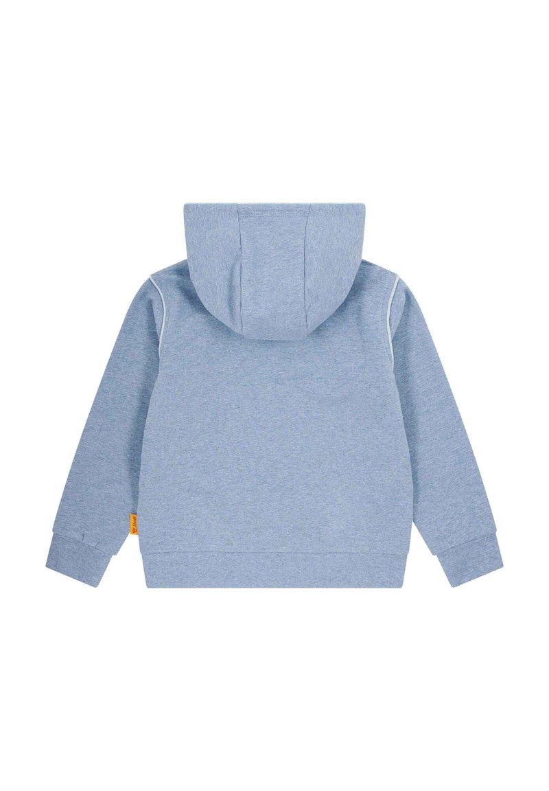 Sweatshirt Fabric Steiff Hoodie Steiff SHARKY Hoodie Bijou Blue