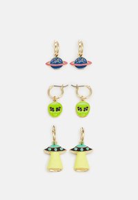 Fire & Glory LUCCA EARRINGS 3 PACK - Brincos - gold-coloured/multi