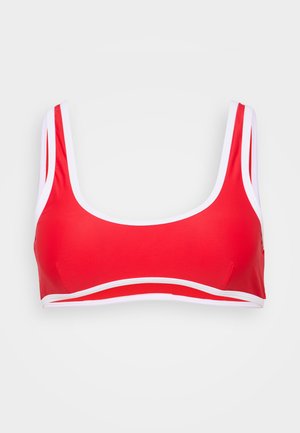 It's Now Cool, THE 90S DUO CROP - Bikiinide ülaosa - red/white