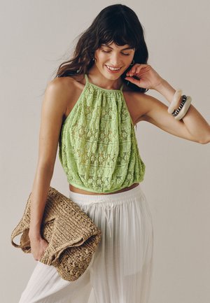 Next, Top - sage green