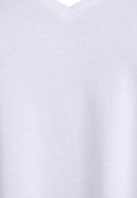 Zizzi FLASH - 2ER-PACK MIT V-AUSSCHNITT - Lihtne T-särk - black white