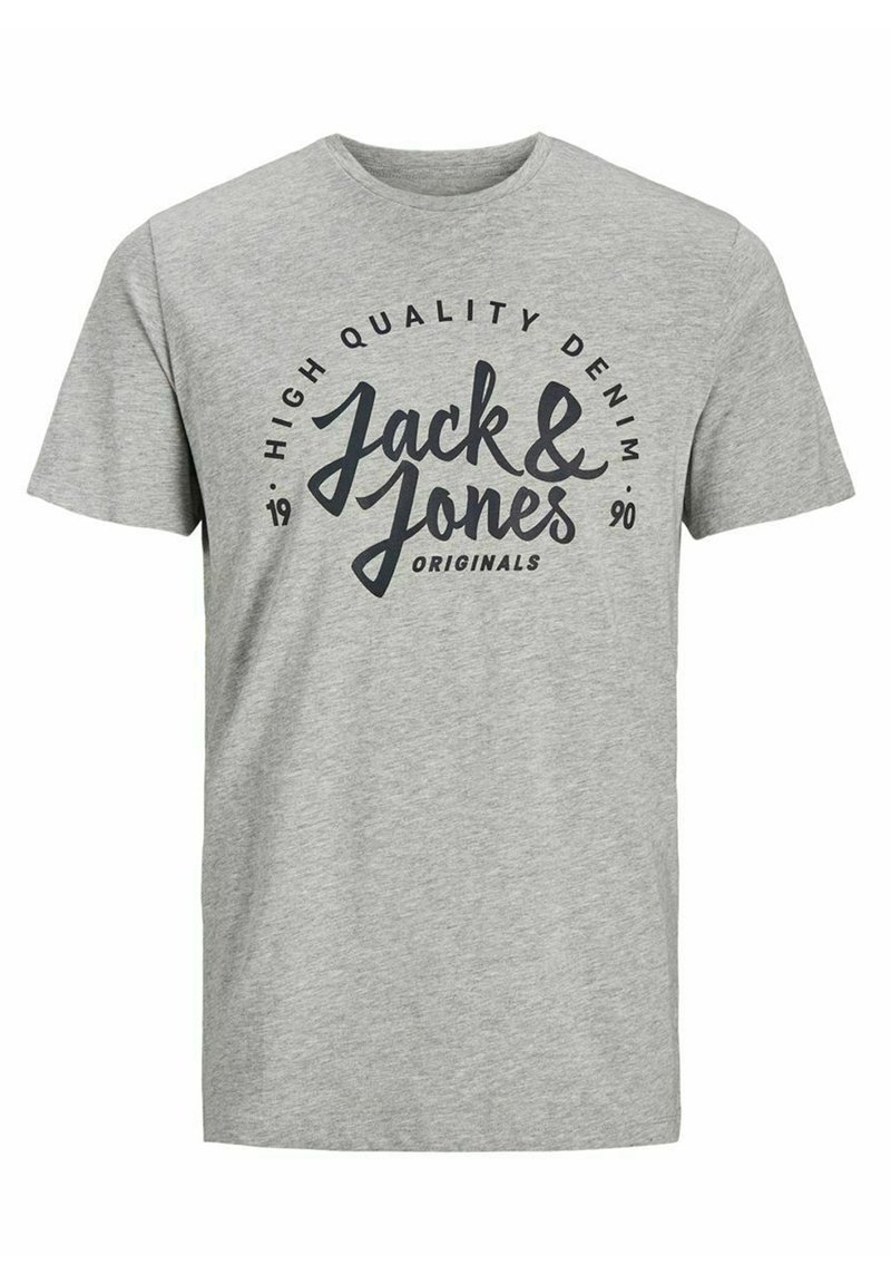 jack & jones T-shirt print grijs