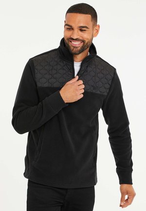 Fleece jumper - black